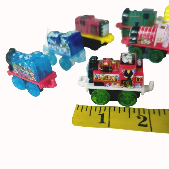 Thomas & Friends Minis Bundle - 7 Colorful Collectible Mini Advent Toy Trains - Picture 3 of 3